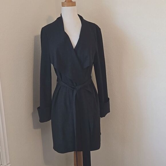 CABI WRAP COAT CHARCOAL GRAY SIZE MEDIUM - Picture 1 of 11